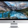 Apple iMac Retina 5K, 27 collas, 2015.gada modelis ar abstraktu mākslas fonu