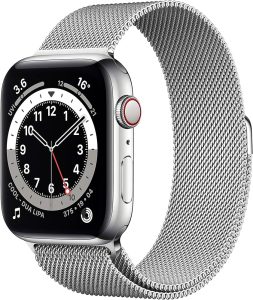 Apple Watch Series 6 44mm GPS + Cellular Stainless Steel case